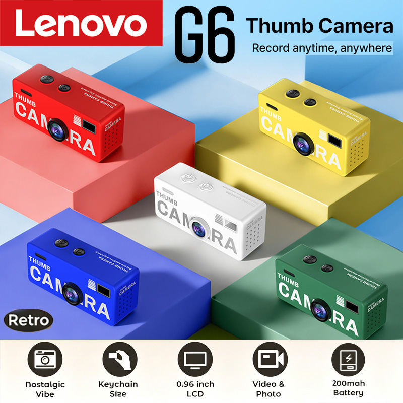 Electronics Gadgets For Home - Lenovo G6 Thumb Camera 1080P Mini