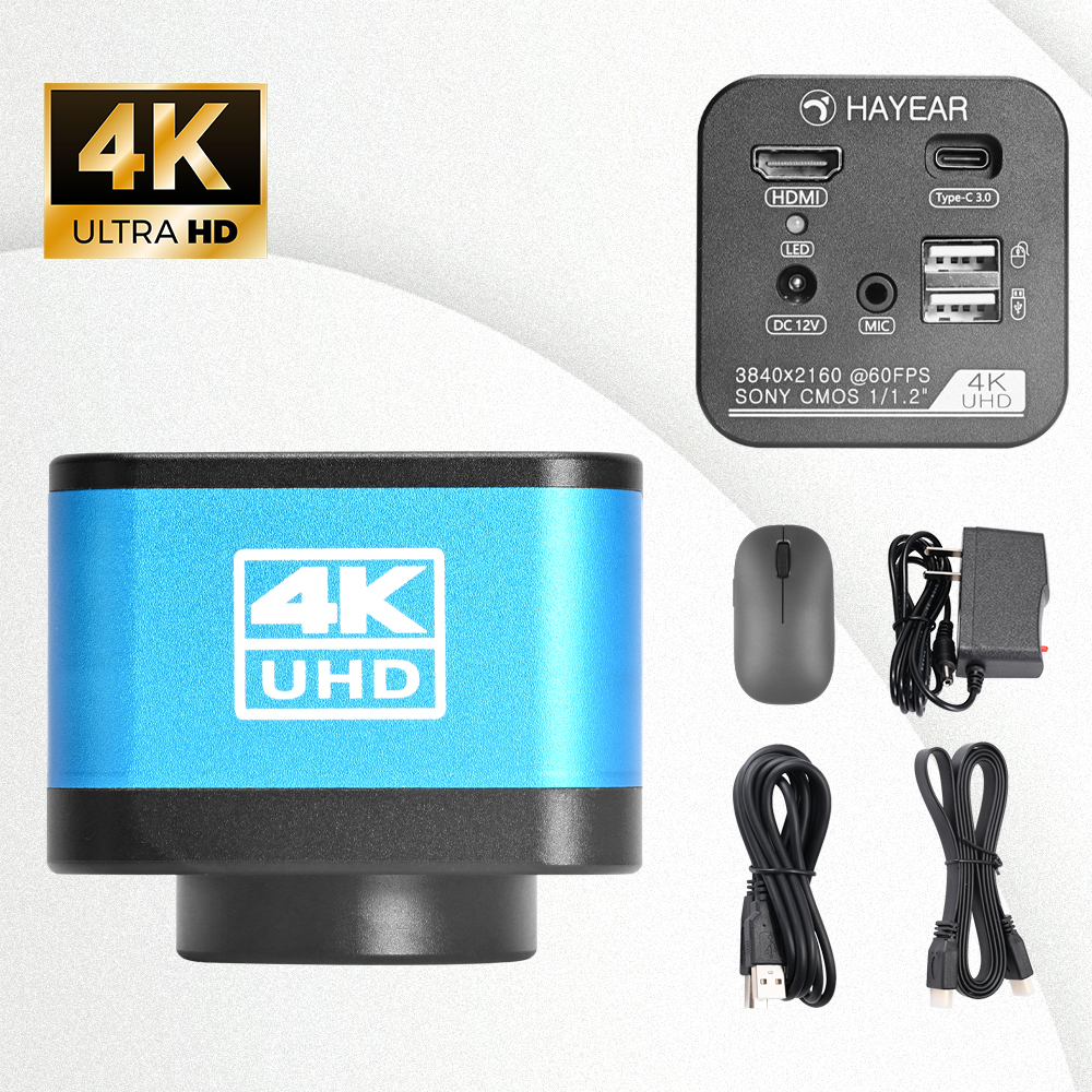 Usb Microscope Digital - Real 4K 60FPS IMX585 Sensor UHD