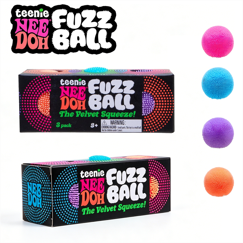 Electronics Latest Gadgets - Needoh Mini 3 Pack Fuzz Ball