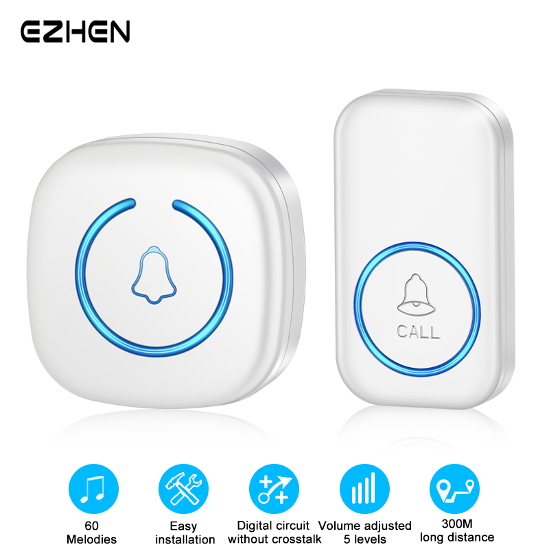 Electronics Gadgets For Home - EZHEN Smart Wireless Doorbell Welcome Door
