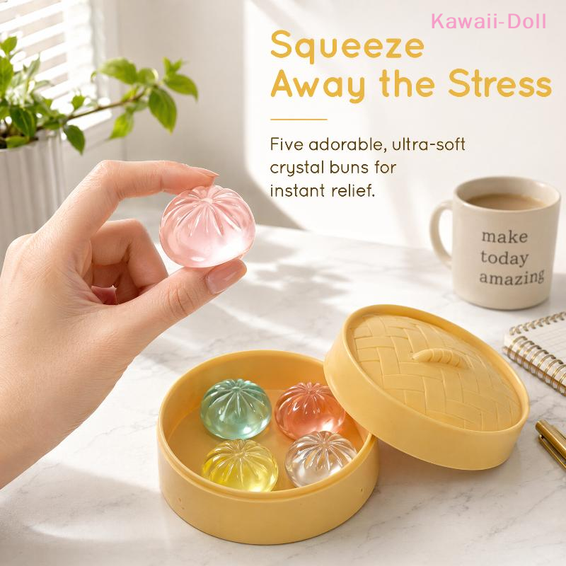 Electronics Latest Gadgets - [DO]5Pcs Mini Dumplings With Steamer Bun
