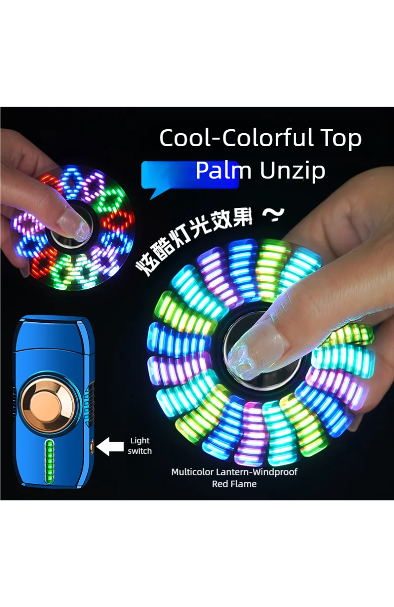 Newest LED Light Fidget Spinne - Cool Electronics Gadgets For Men recensione e prezzo