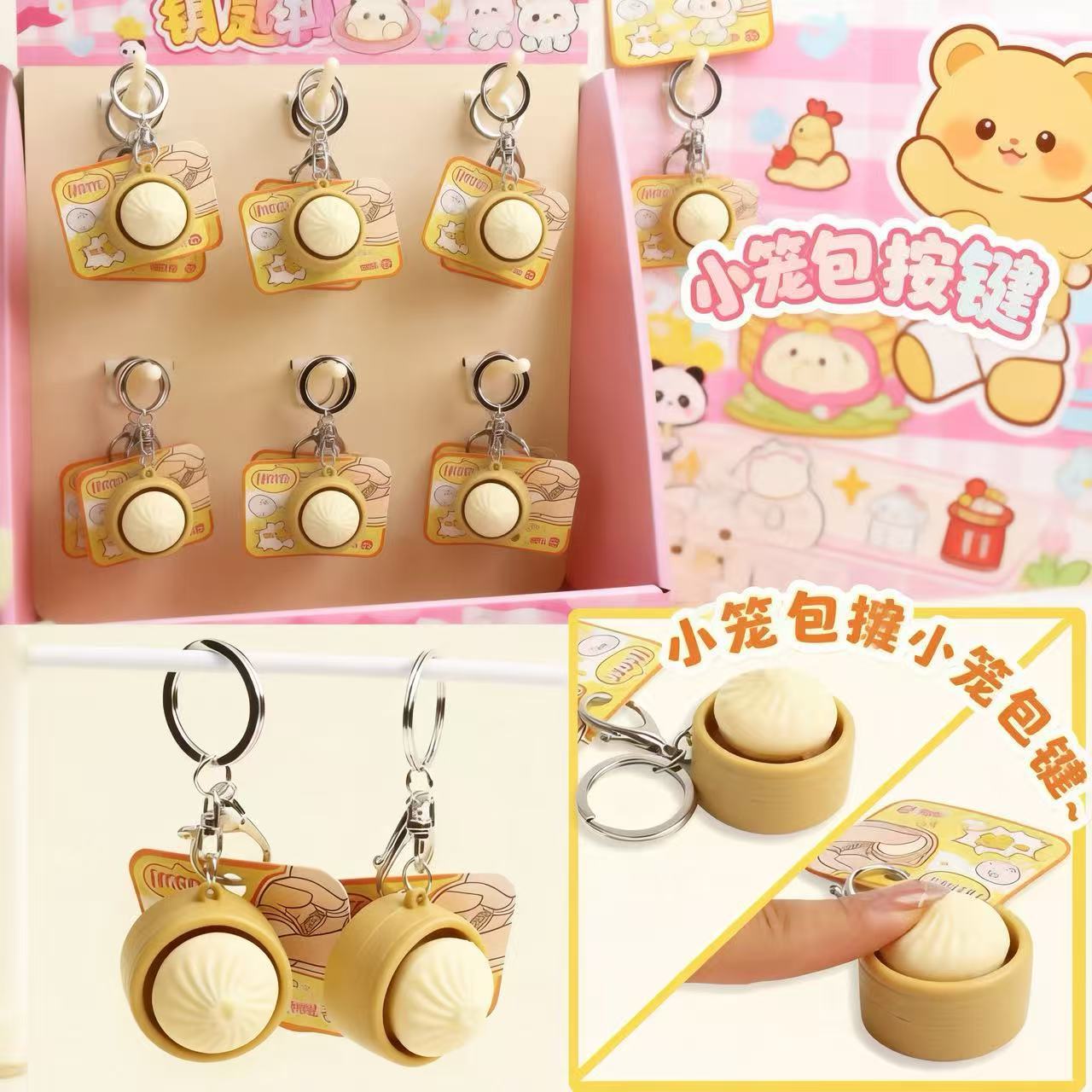 Mini Squishy Dumplings Button  - Electronics Latest Gadgets recensione e prezzo