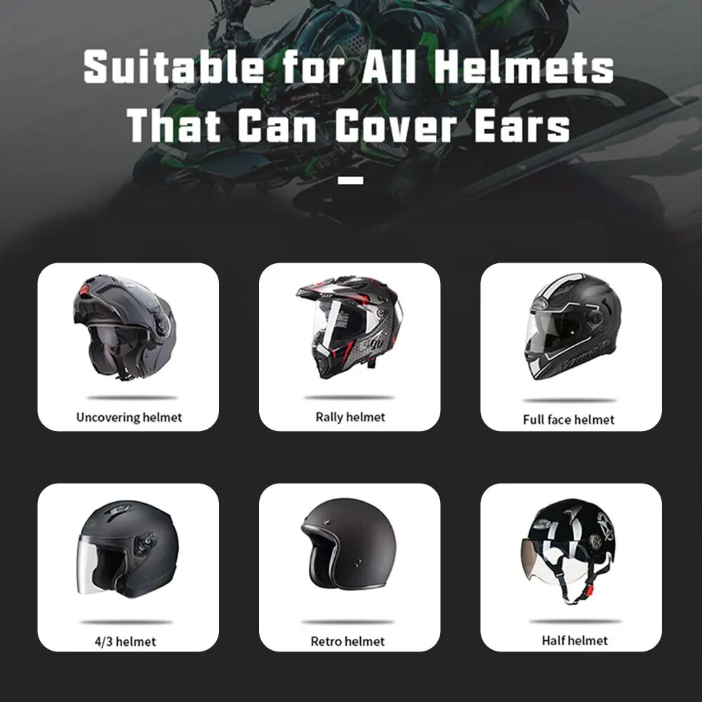 Kihous Single Ear Motorcycle H - Bluetooth Speaker Waterproof recensione e prezzo