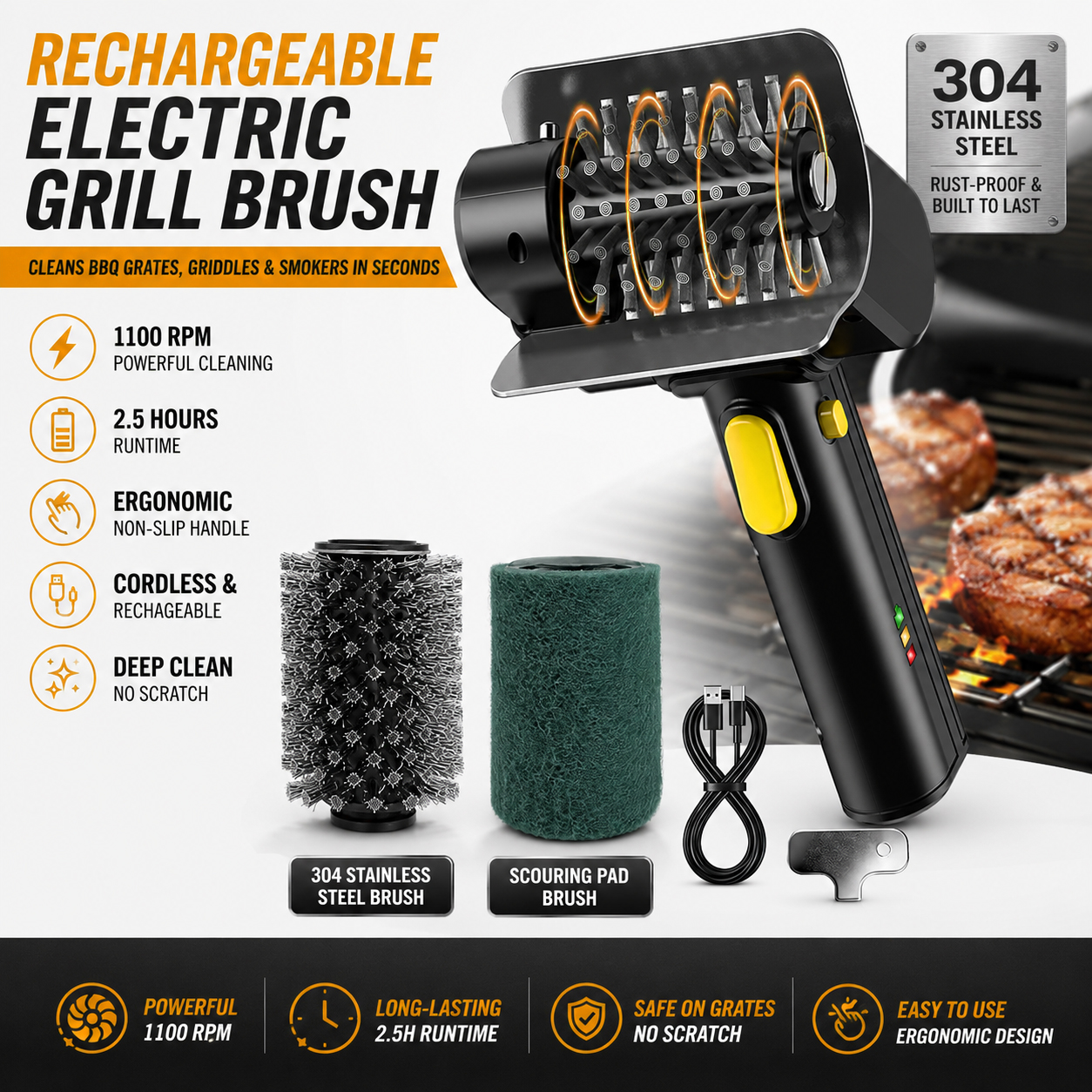 Rechargeable Electric Grill Br - Kitchen Electronics Gadgets recensione e prezzo