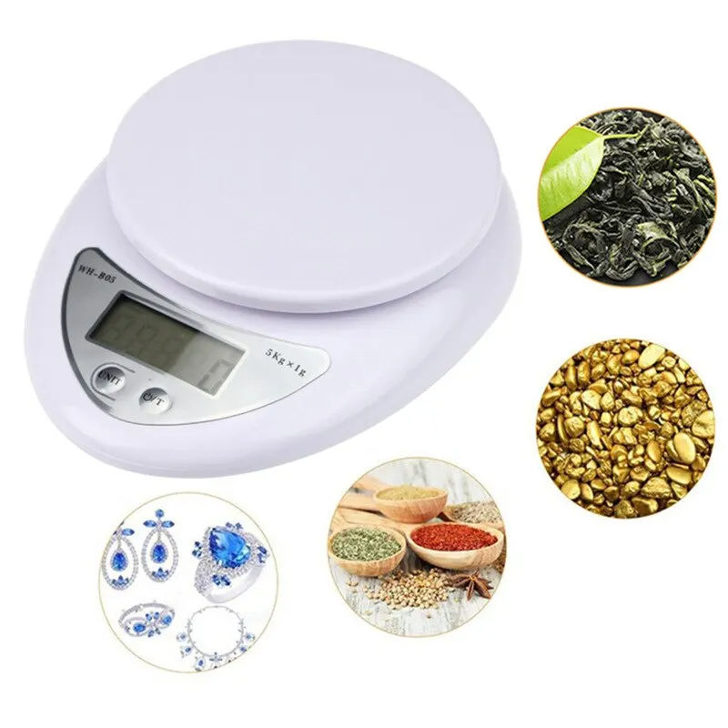 5kg/1g Electronic Scales Porta - Kitchen Electronics Gadgets recensione e prezzo