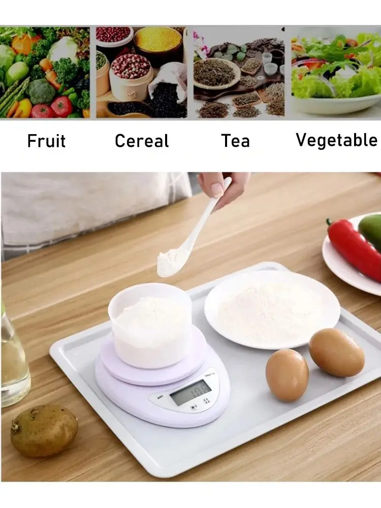 5kg/1g Electronic Scales Porta - Kitchen Electronics Gadgets recensione e prezzo