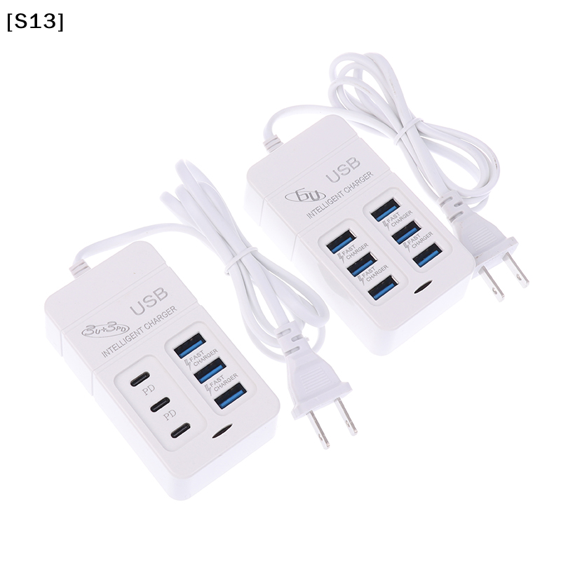 1PC US Plug 6Ports Multiport U - Gadget Q recensione e prezzo