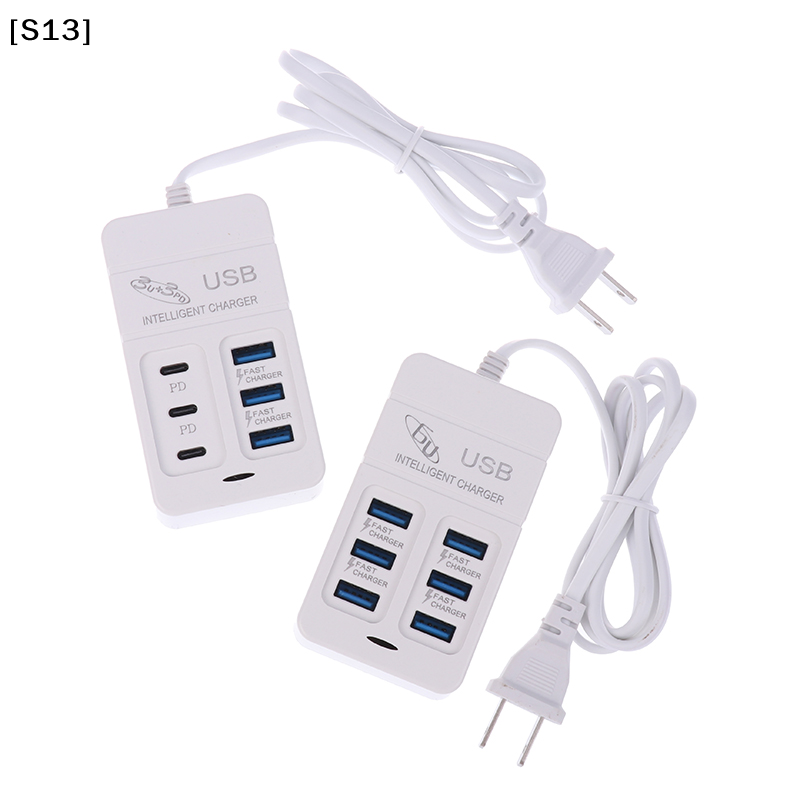 1PC US Plug 6Ports Multiport U - Gadget Q recensione e prezzo