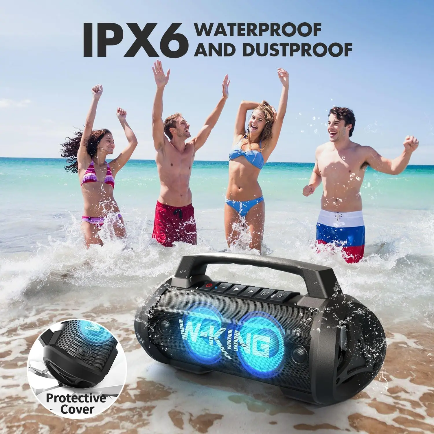 Portable Bluetooth Speaker wit - Bluetooth Speaker Waterproof recensione e prezzo