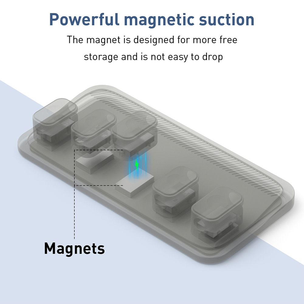 Self-Adhesive Silicone Magneti - Magnetic Charging Cable recensione e prezzo