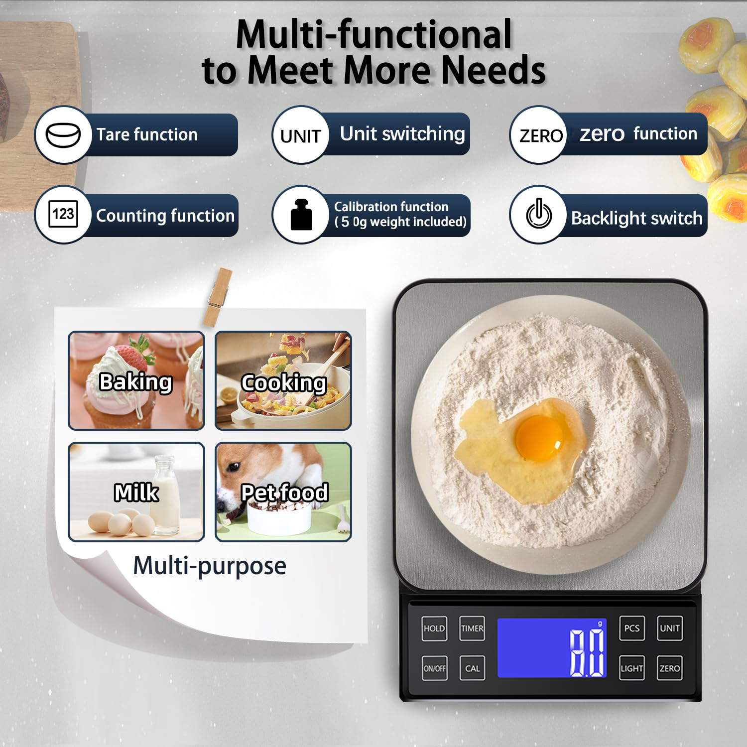 Digital Kitchen Scale 0.1g Hig - Kitchen Electronics Gadgets recensione e prezzo