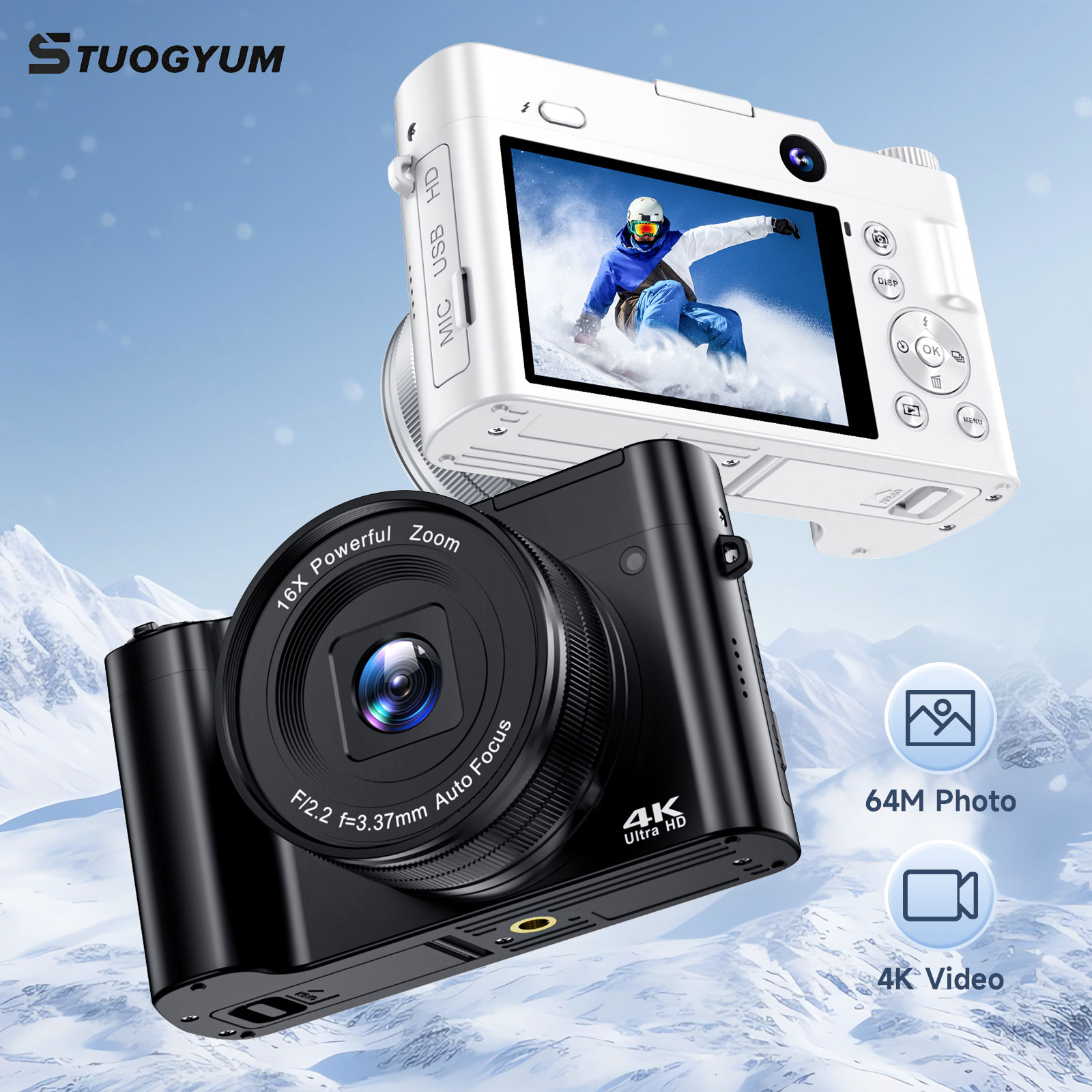 4K Digital Camera for Photogra - Electronics Gadgets For Home recensione e prezzo