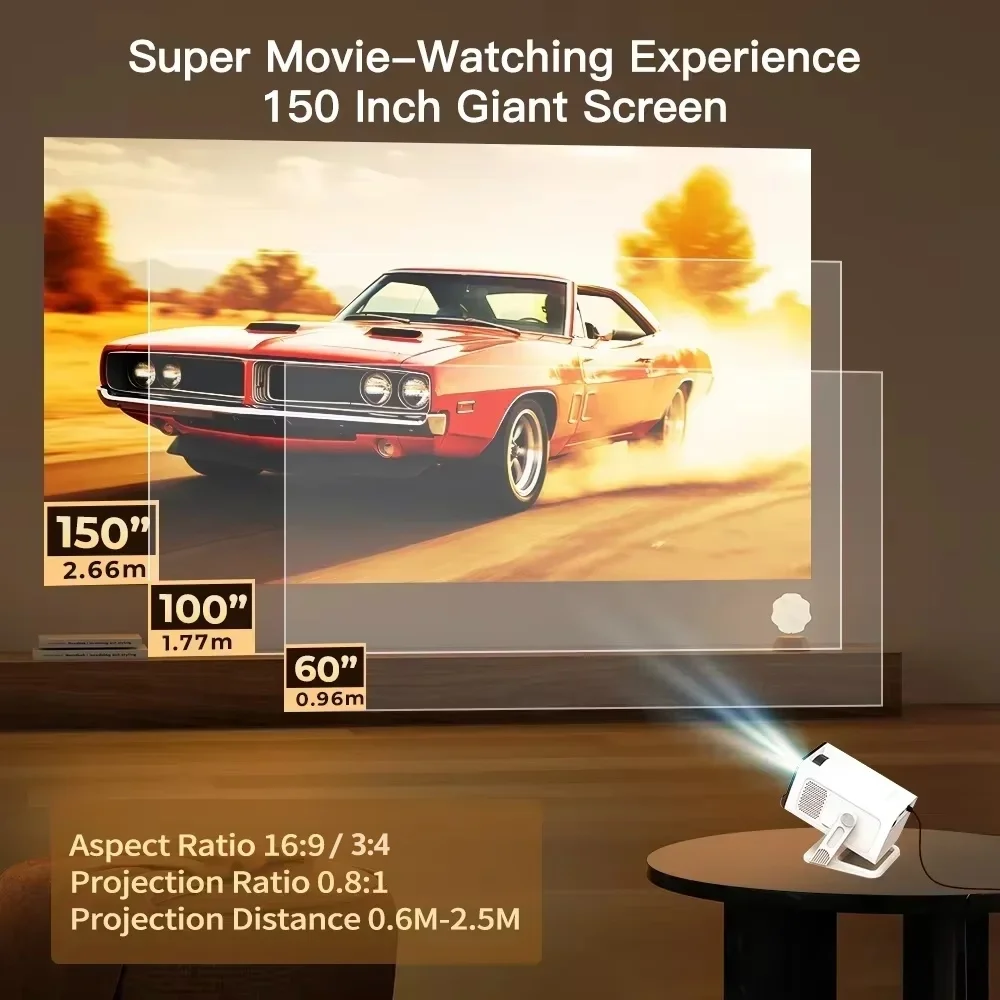 Mini Projector with Wifi6 and  - Electronics Gadgets For Home recensione e prezzo