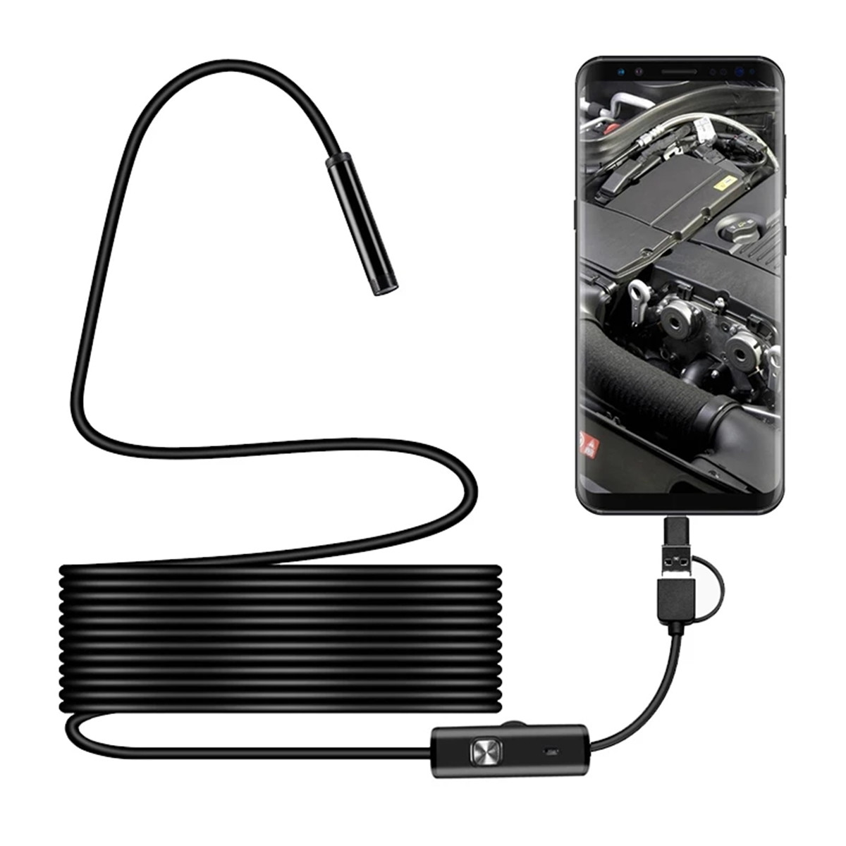 3in1 USB 5.5mm Endoscope Camer - Usb Microscope Digital recensione e prezzo