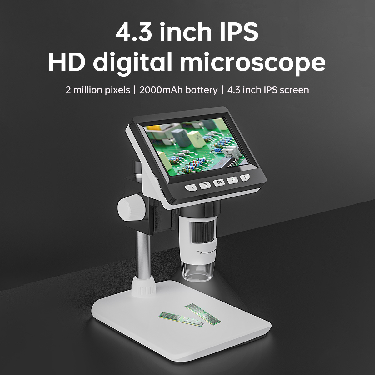 4.3-Inch Portable Electronic D - Usb Microscope Digital recensione e prezzo