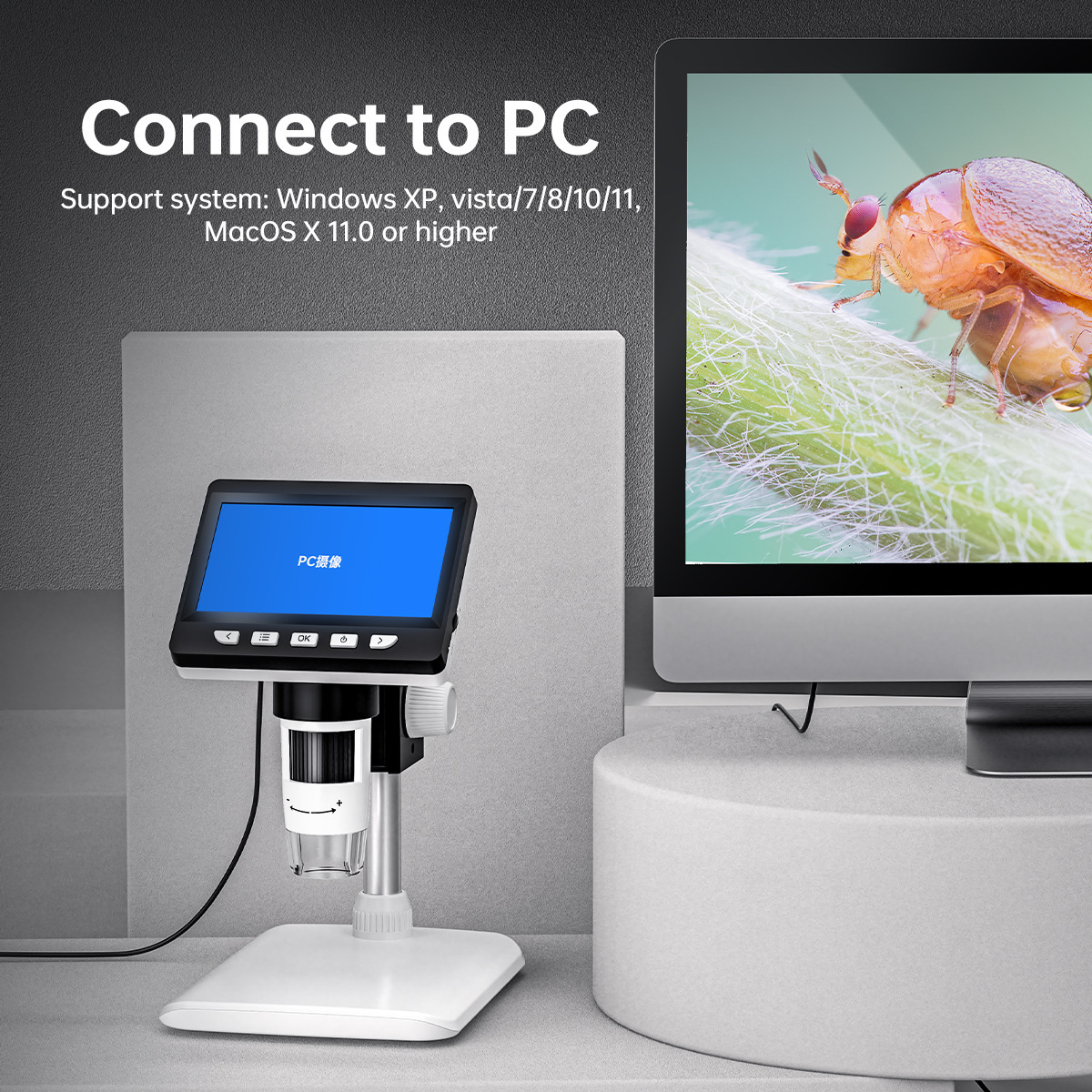 4.3-Inch Portable Electronic D - Usb Microscope Digital recensione e prezzo