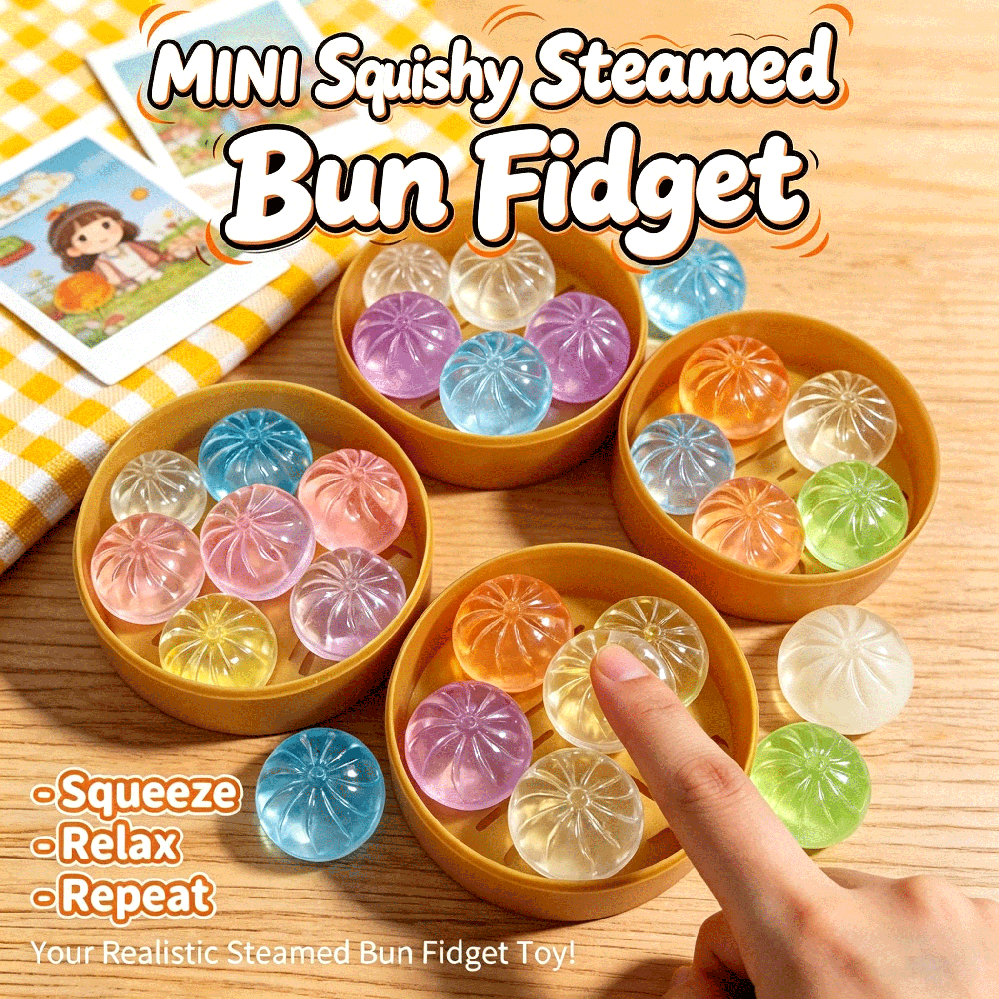 Mini Glitter Dumpling Squishes - Electronics Latest Gadgets recensione e prezzo