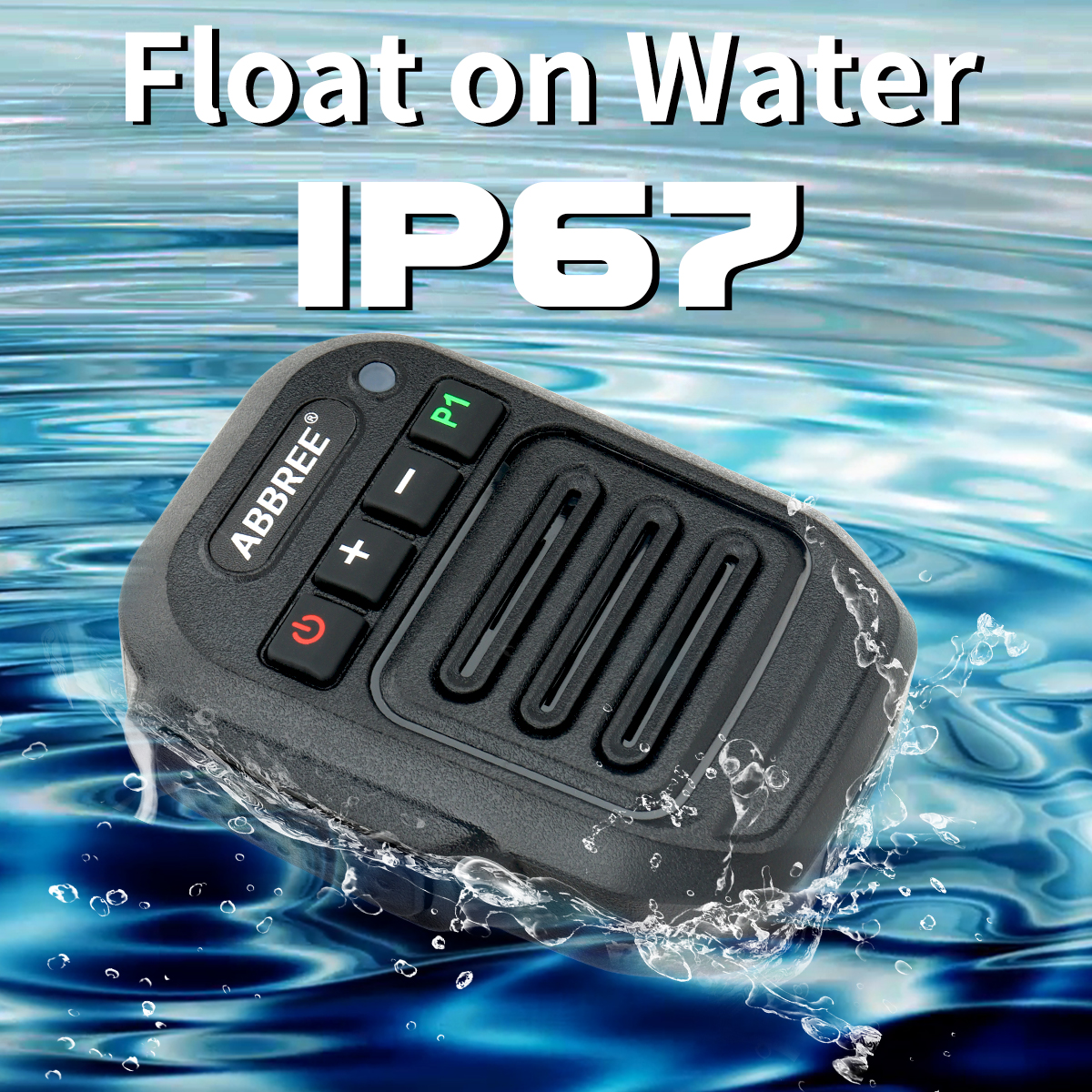 ABBREE Walkie Talkie Wireless  - Bluetooth Speaker Waterproof recensione e prezzo