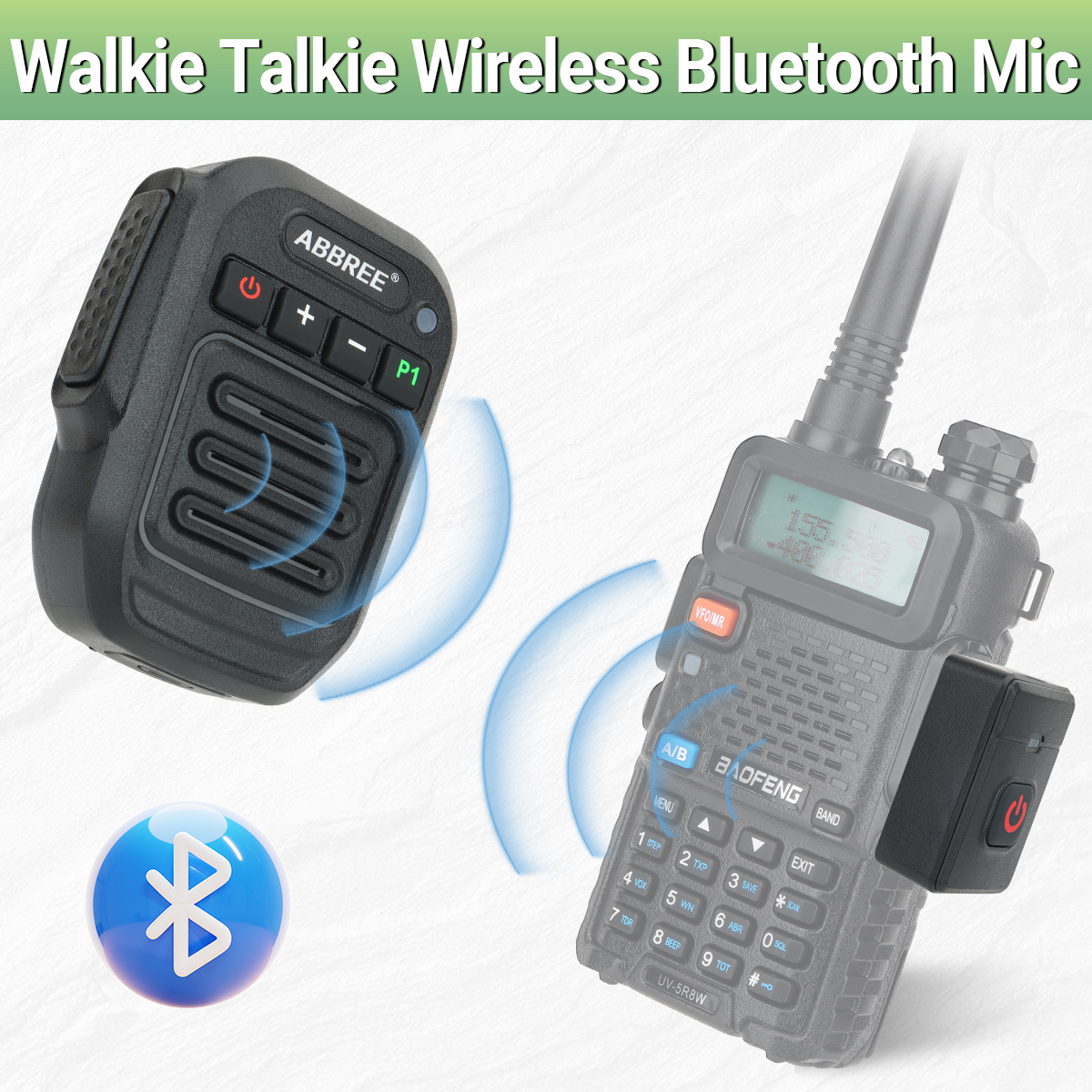 ABBREE Walkie Talkie Wireless  - Bluetooth Speaker Waterproof recensione e prezzo