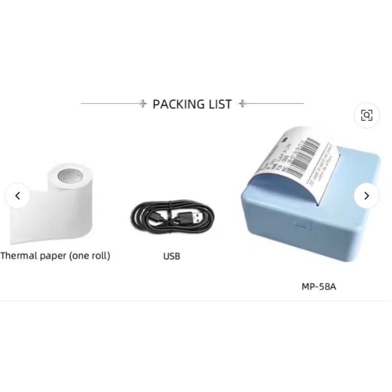 Best Mini 58mm Portable Rechar - Electronics And Gadgets G recensione e prezzo