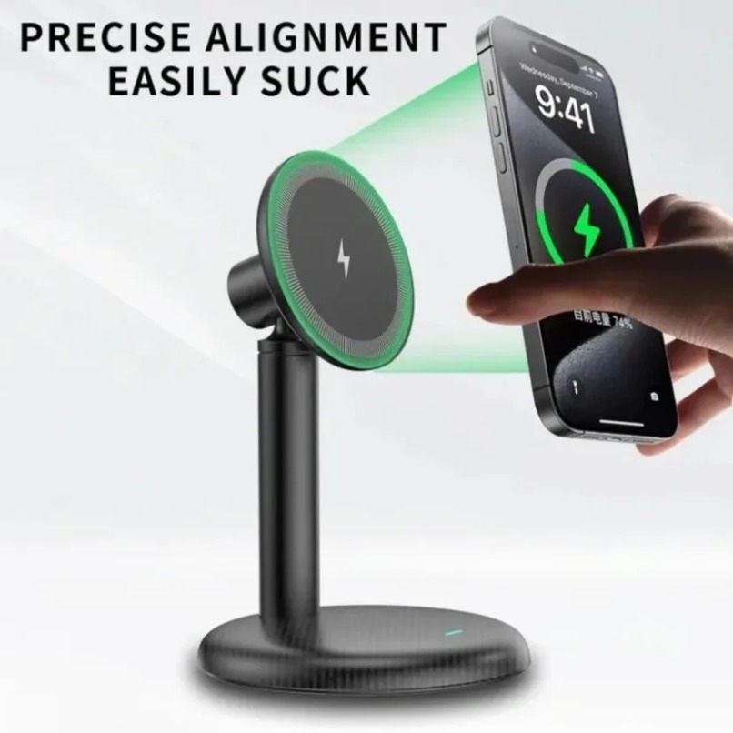 Desktop Magnetic Phone Stand F - Magnetic Charging Cable recensione e prezzo