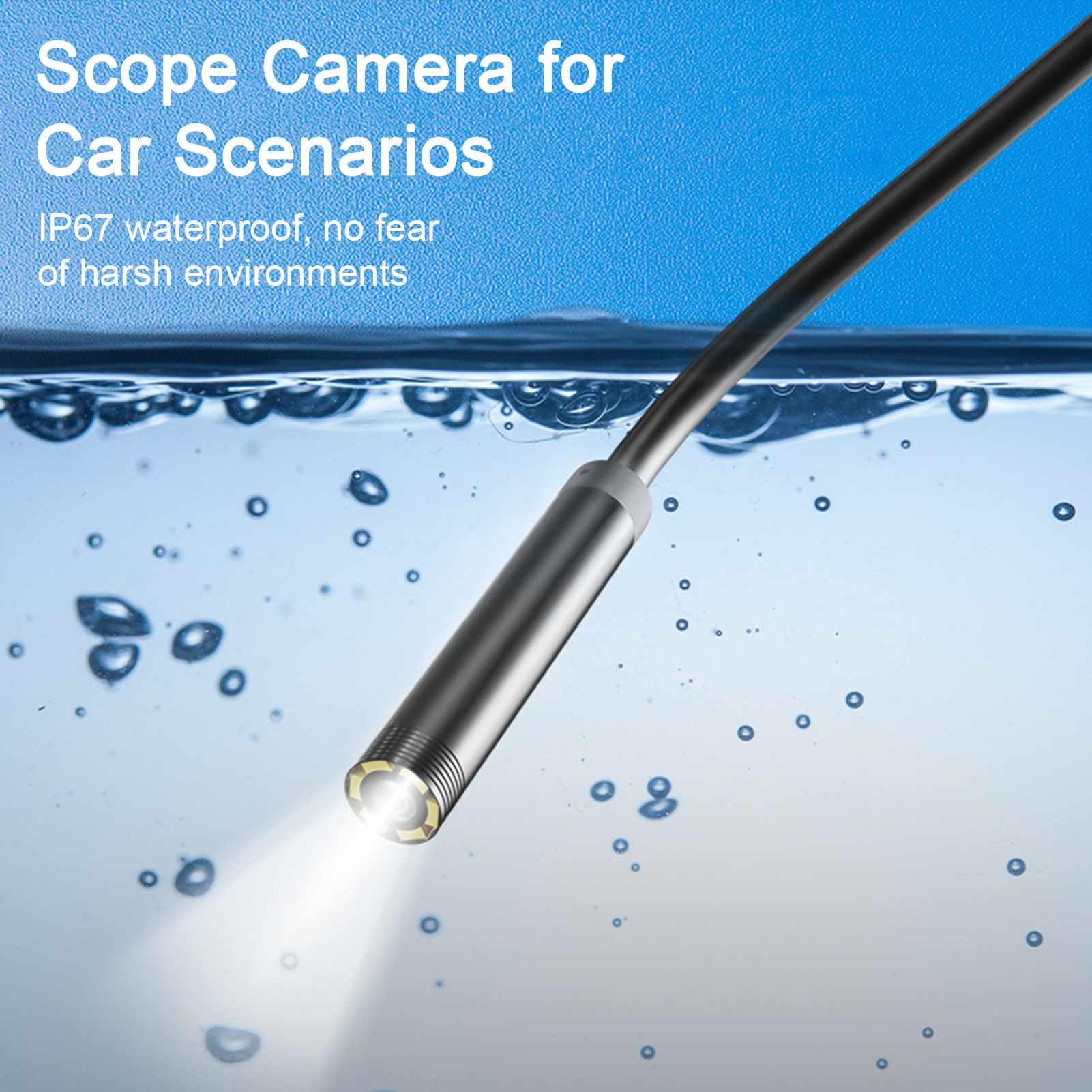 Type-c 5.5/7mm Endoscope Scope - Usb Microscope Digital recensione e prezzo