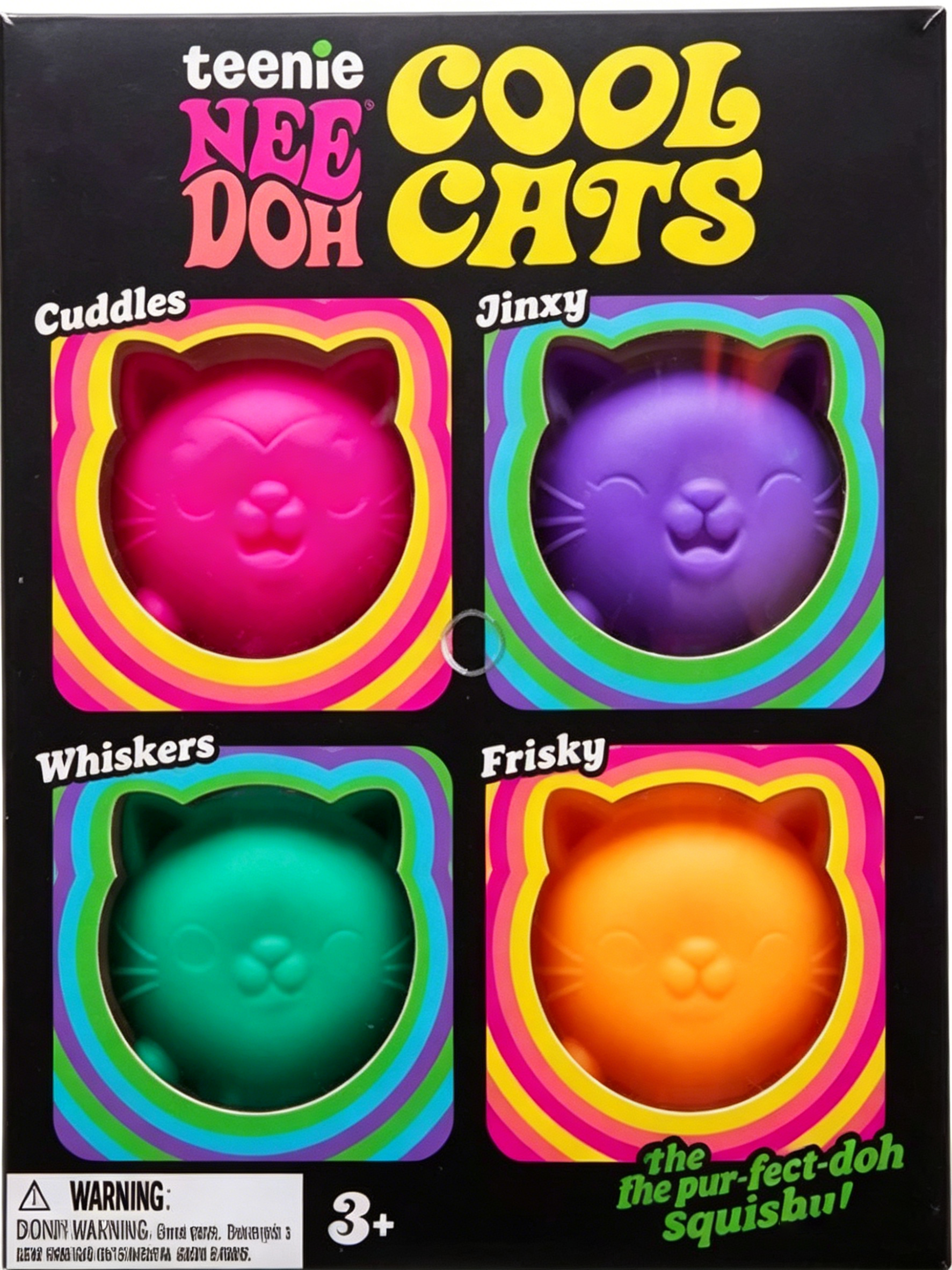 NeeDoh Teenie Cool Cats 4 Pack - Electronics Latest Gadgets recensione e prezzo