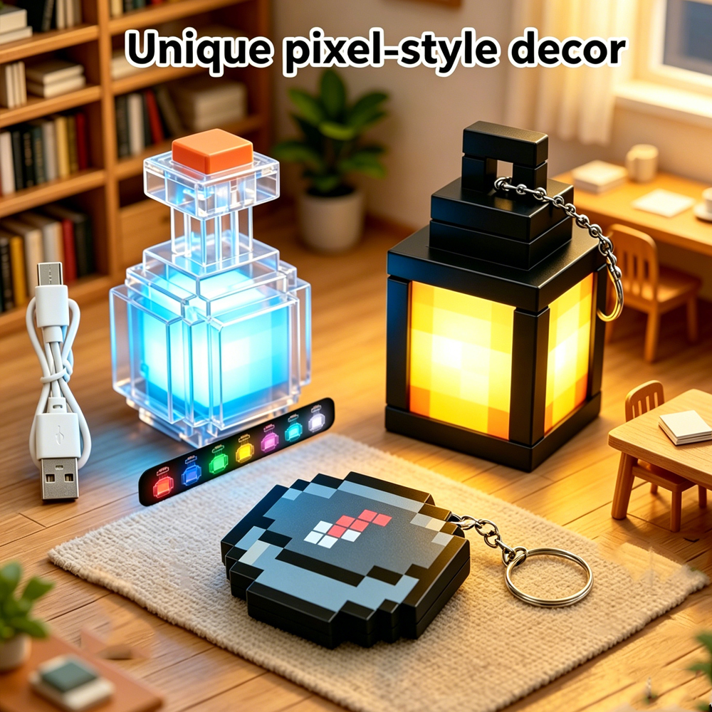 Novelty Pixel Medicine Bottle  - Electronics Latest Gadgets recensione e prezzo