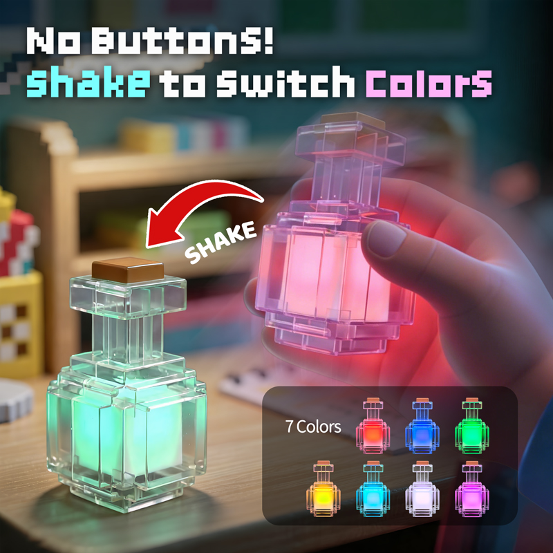 Novelty Pixel Medicine Bottle  - Electronics Latest Gadgets recensione e prezzo