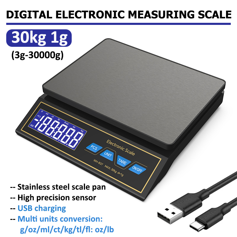 LCD Digital Kitchen Scale 30kg - Kitchen Electronics Gadgets recensione e prezzo