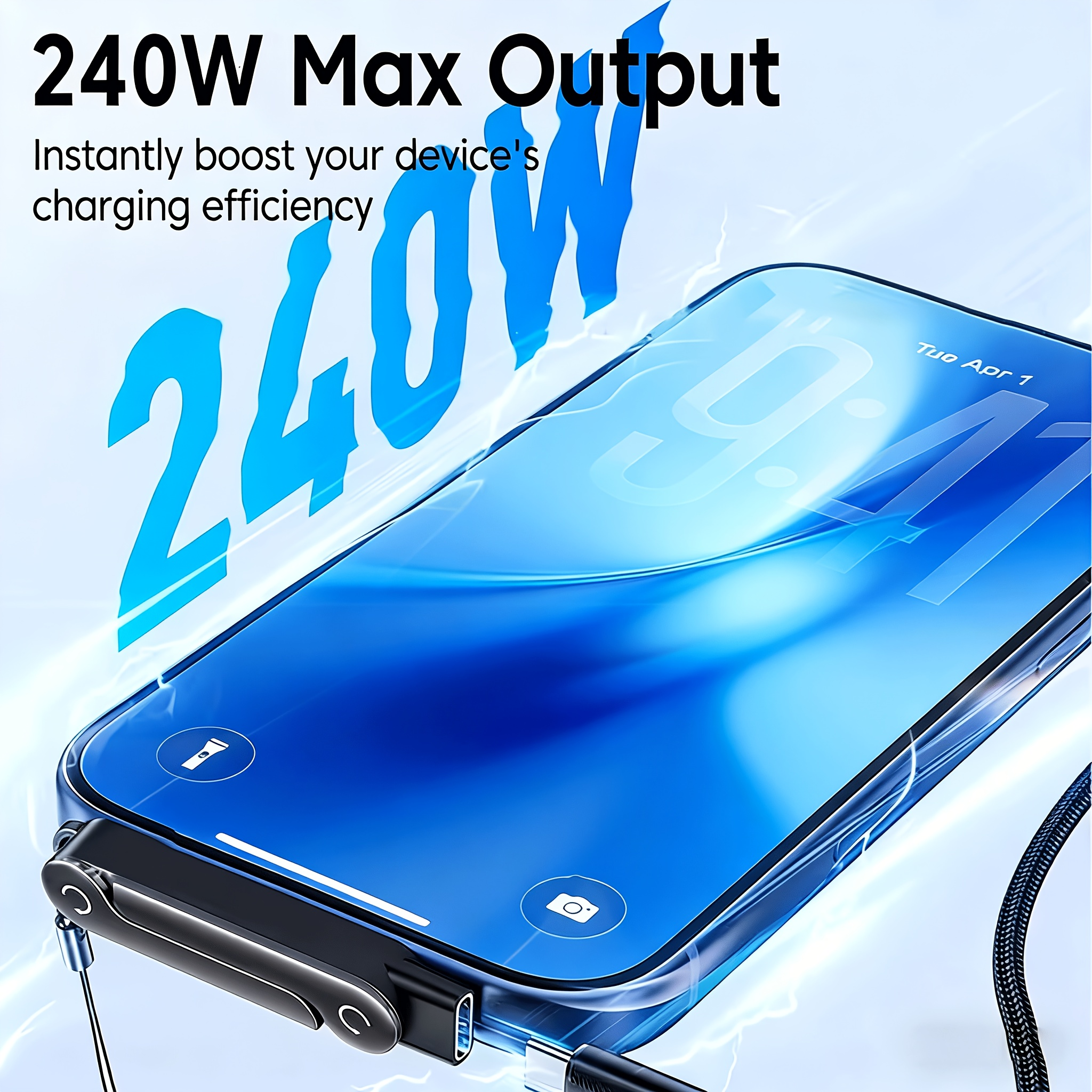 2Pcs 90° Angled 240W Fast Char - Magnetic Charging Cable recensione e prezzo